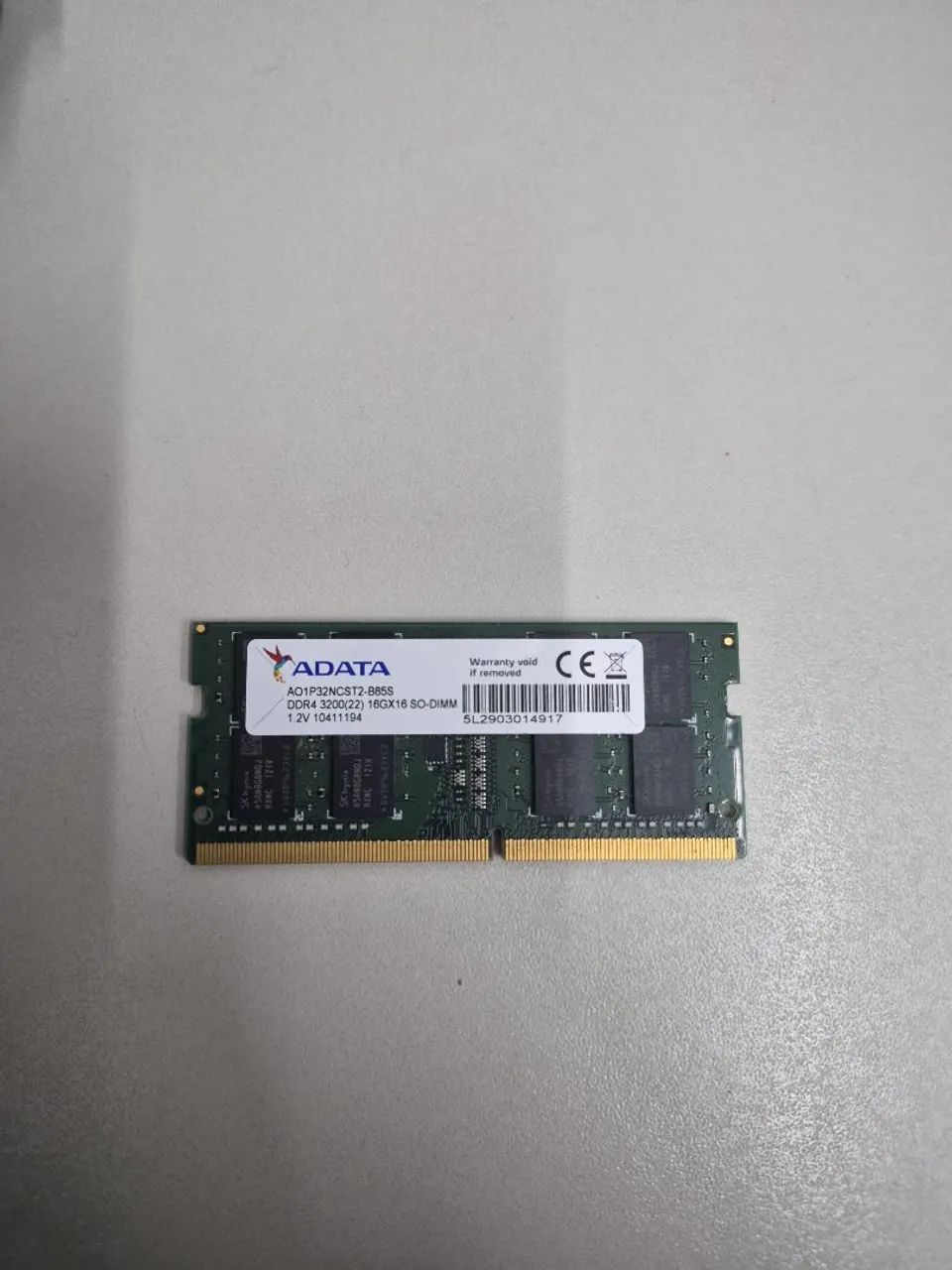 Memória RAM DDR4 Notebook 