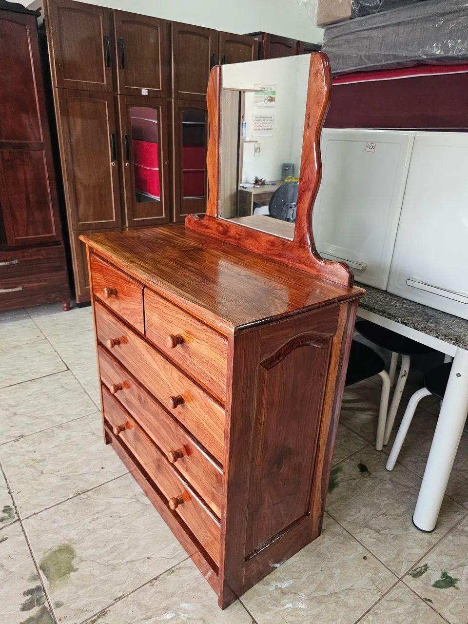 Cômoda usada de macacauba  - Foto 2