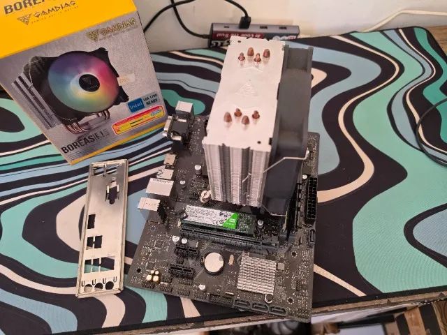 Kit Intel Core i5-9400F ASUS H310M-E 16GB SSD 240GB - Foto 5