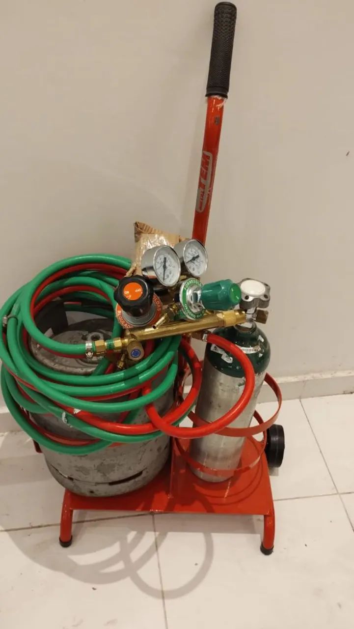 Kit maçarico completo sem uso!!  - Foto 5