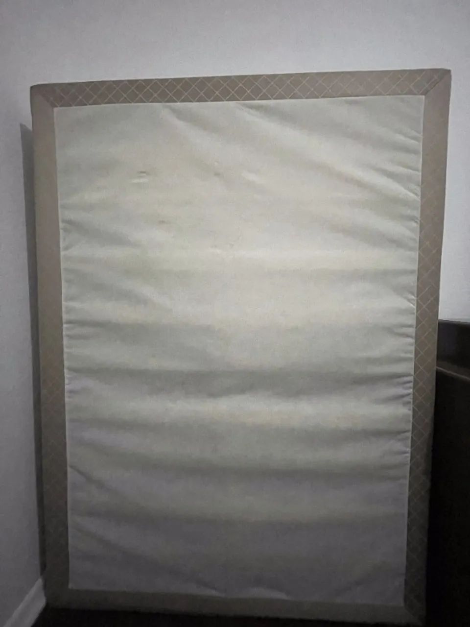 Box de Cama Casal Bege
