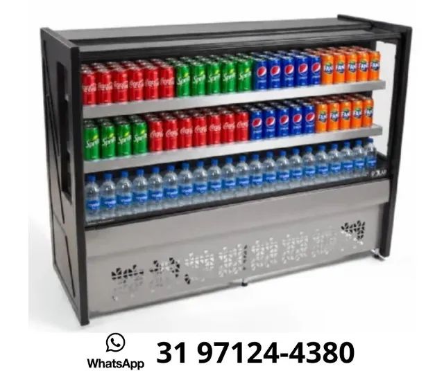 Balcão Refrigerado 1,75M 2 Placas Polar com LED