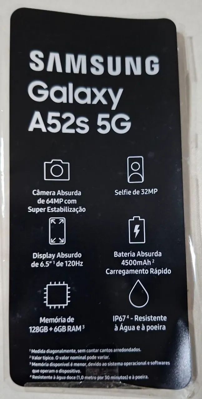 Sansung A52S 128gb - Foto 3