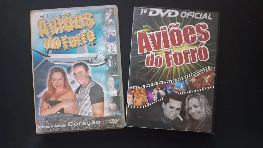 Conjunto CDs antigos Aviões do Forró