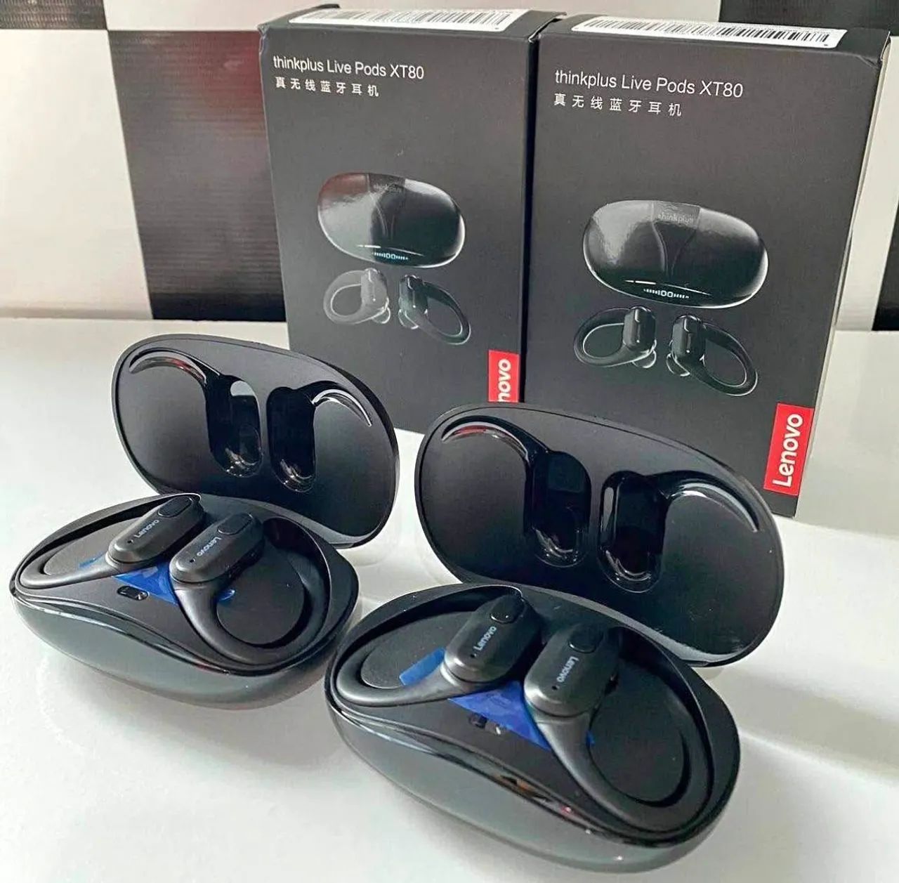 Fone Bluetooth XT80 Lenovo ORIGINAL 