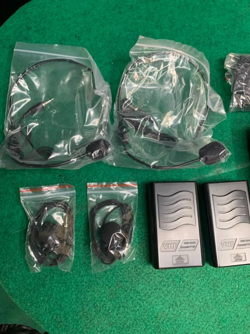 Kit Microfone Vhf Sem Fio Auricular Cabeça Headset Lapela Lelong - Foto 5