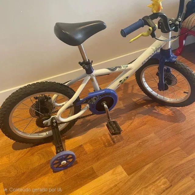 Bicicleta Btwin infantil astronauta aro 16 - Foto 4