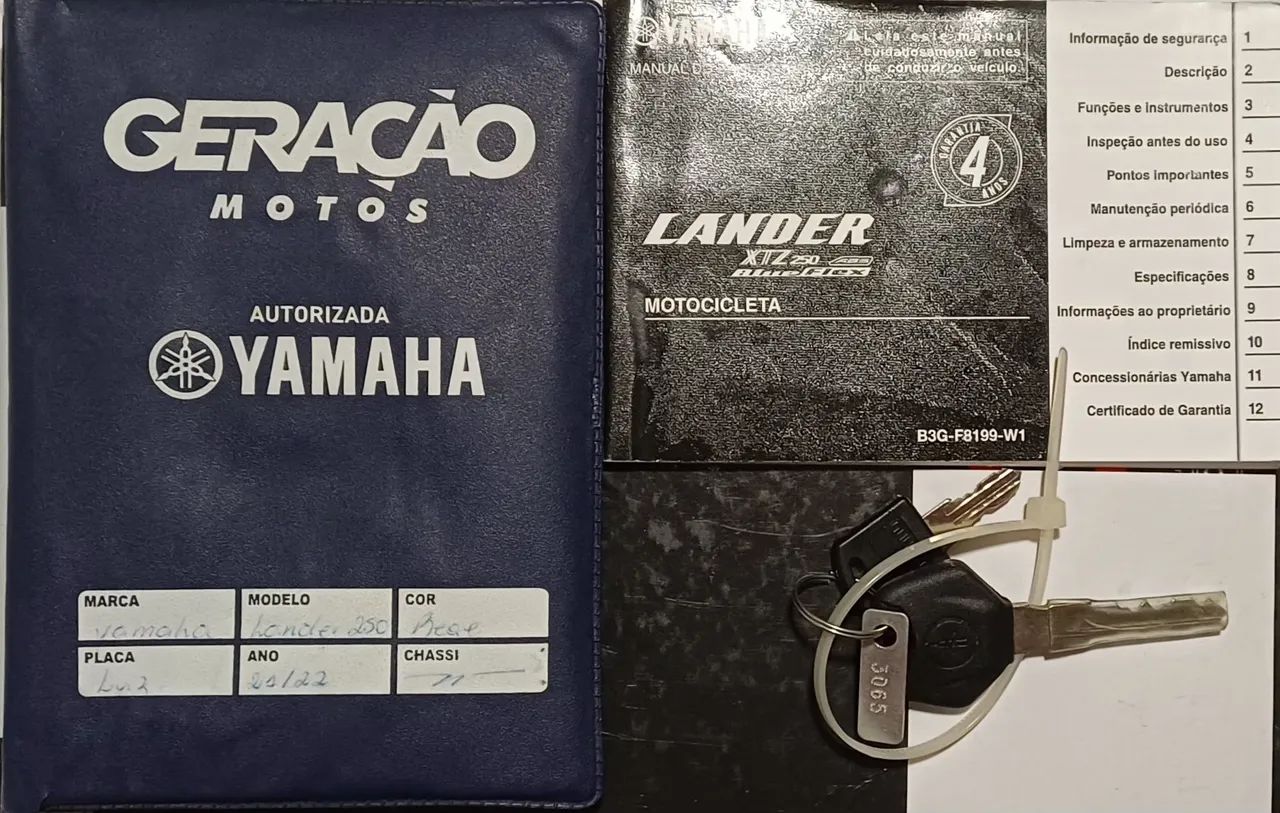 Yamaha Lander ABS 2022 6 mil km ! - Foto 4