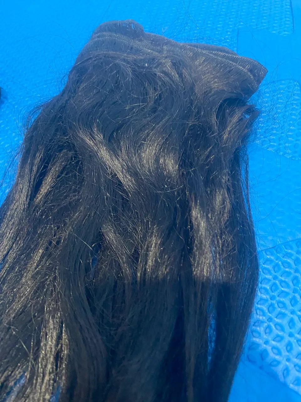 Telas de cabelo humano 70 cm - Foto 4