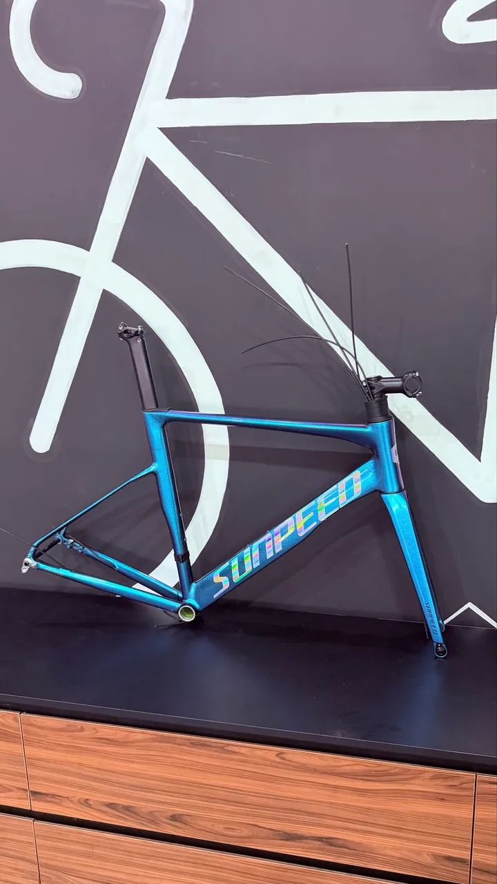 Frameset (quadro speed + garfo em carbono) - Foto 3