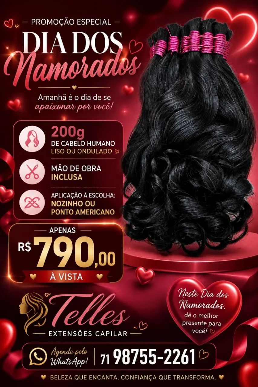 Cabelo humano promoção imperdível ?