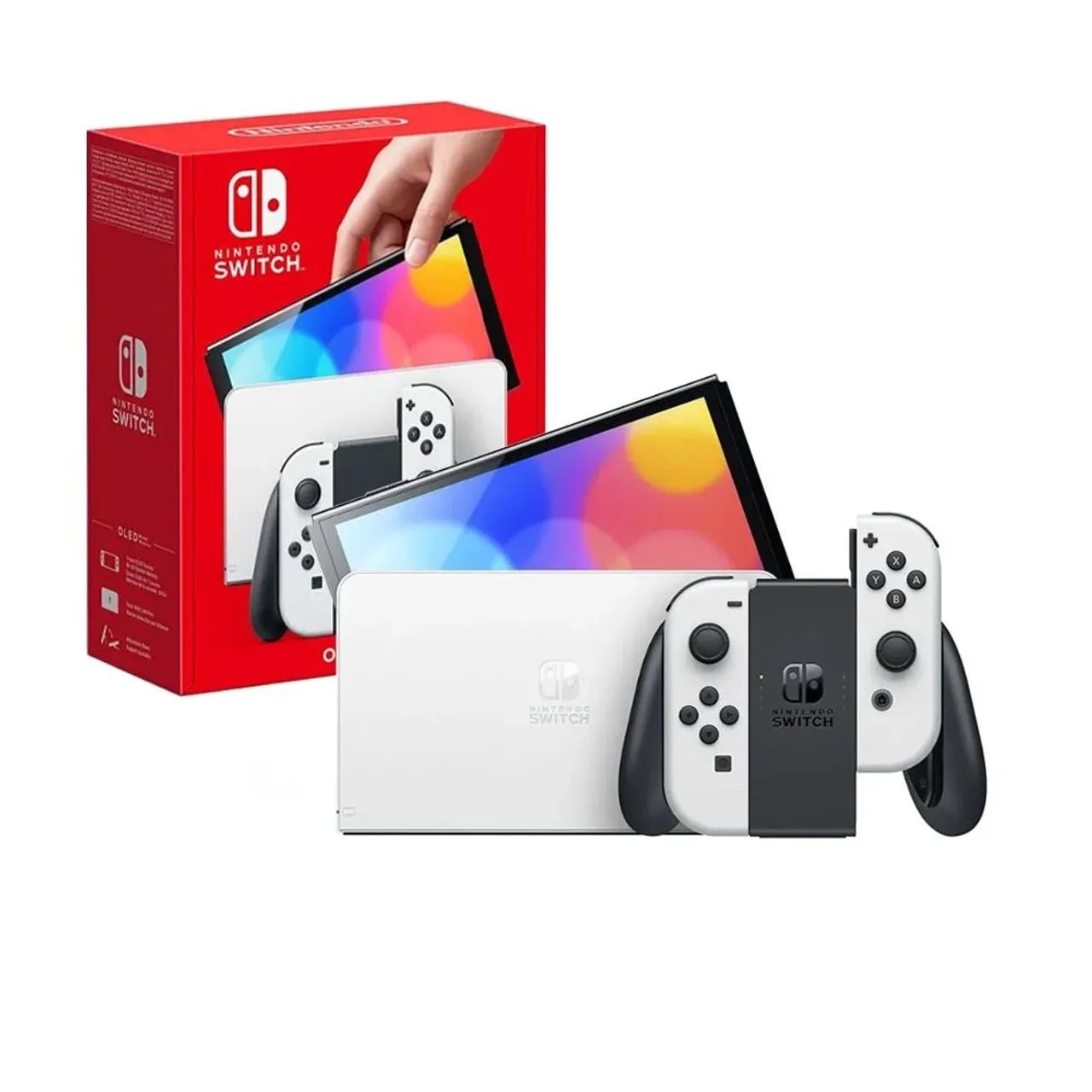 Nintendo Switch Oled Branco - Foto 2