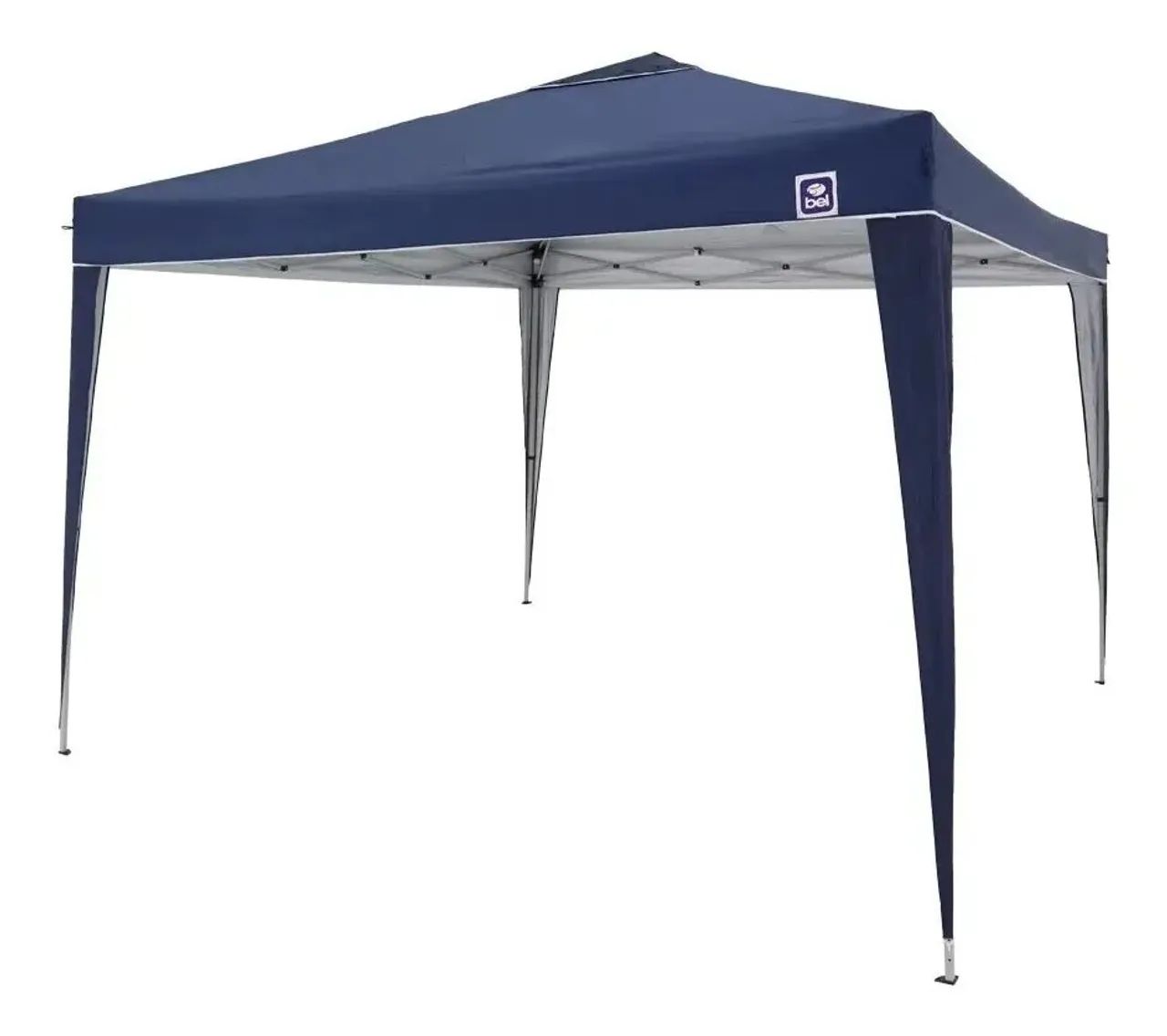 Gazebo / Tenda SANFONADO MOR 3x3M azul COM 3 PAREDES - Foto 3