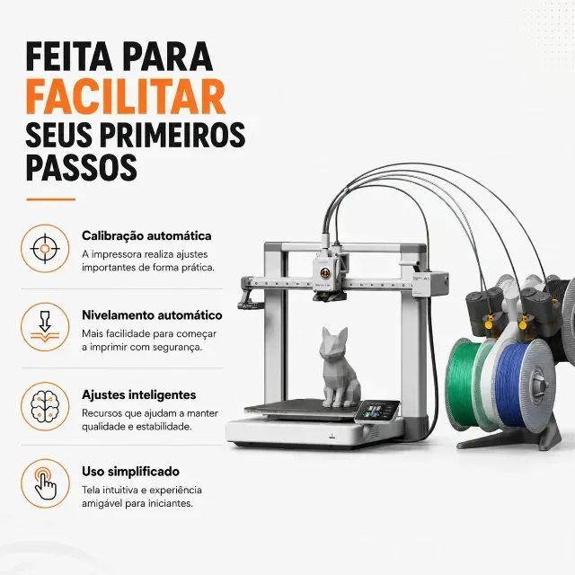 Bambu Lab A1 Combo + AMS Lite | RF | Pronta Entrega - R3D FORGE - Foto 3
