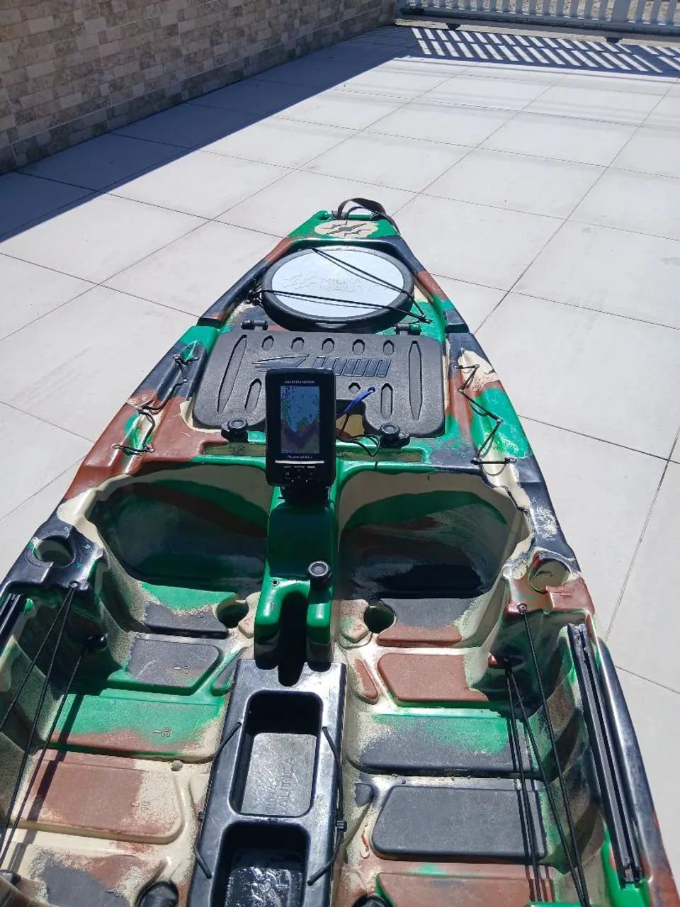 Caiaque Airon motorizado com sonar  - Foto 5