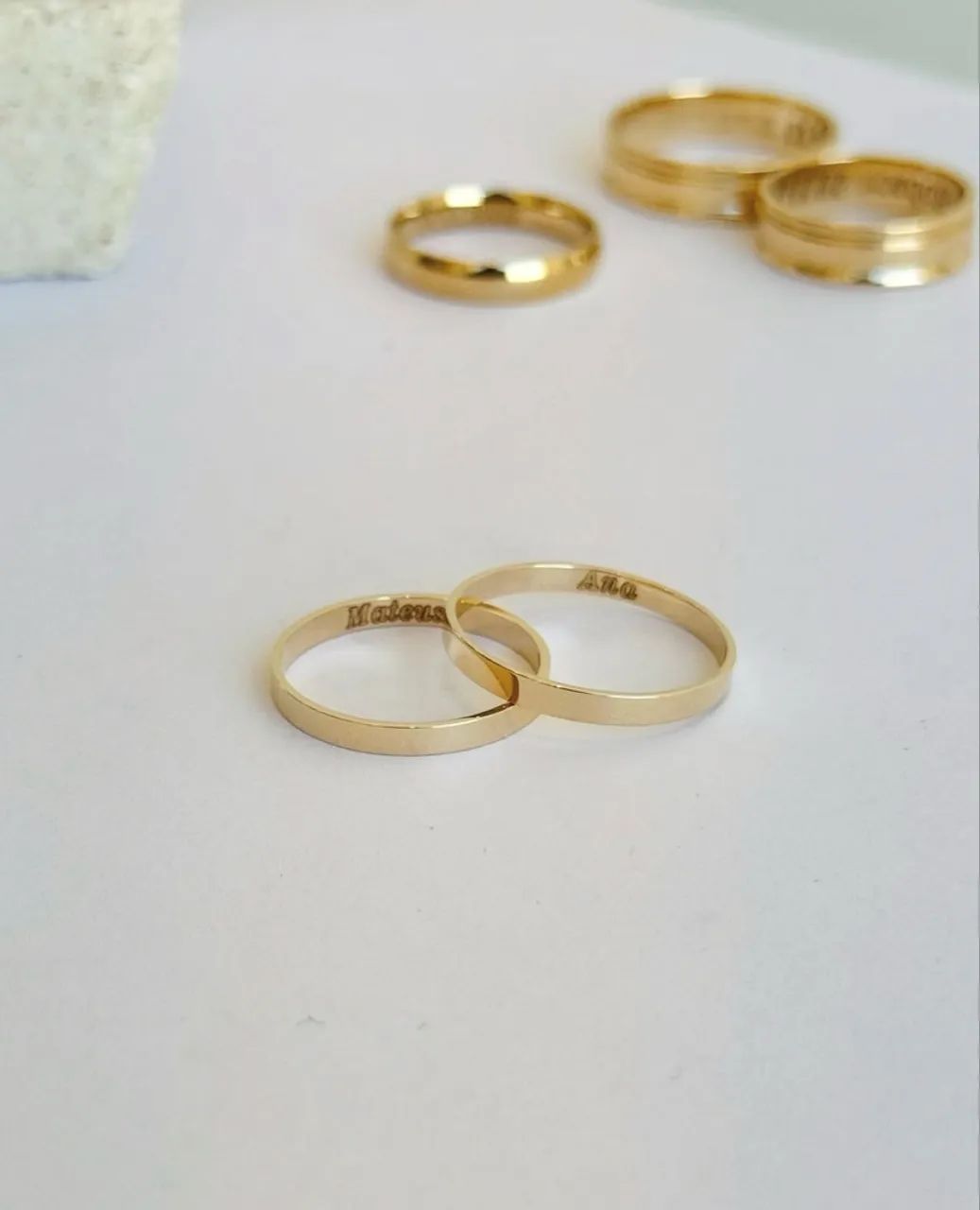 ALIANÇA DE OURO18K