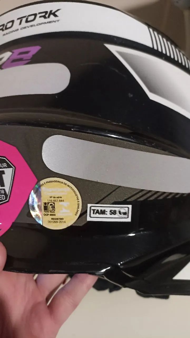 Capacete protork  - Foto 3
