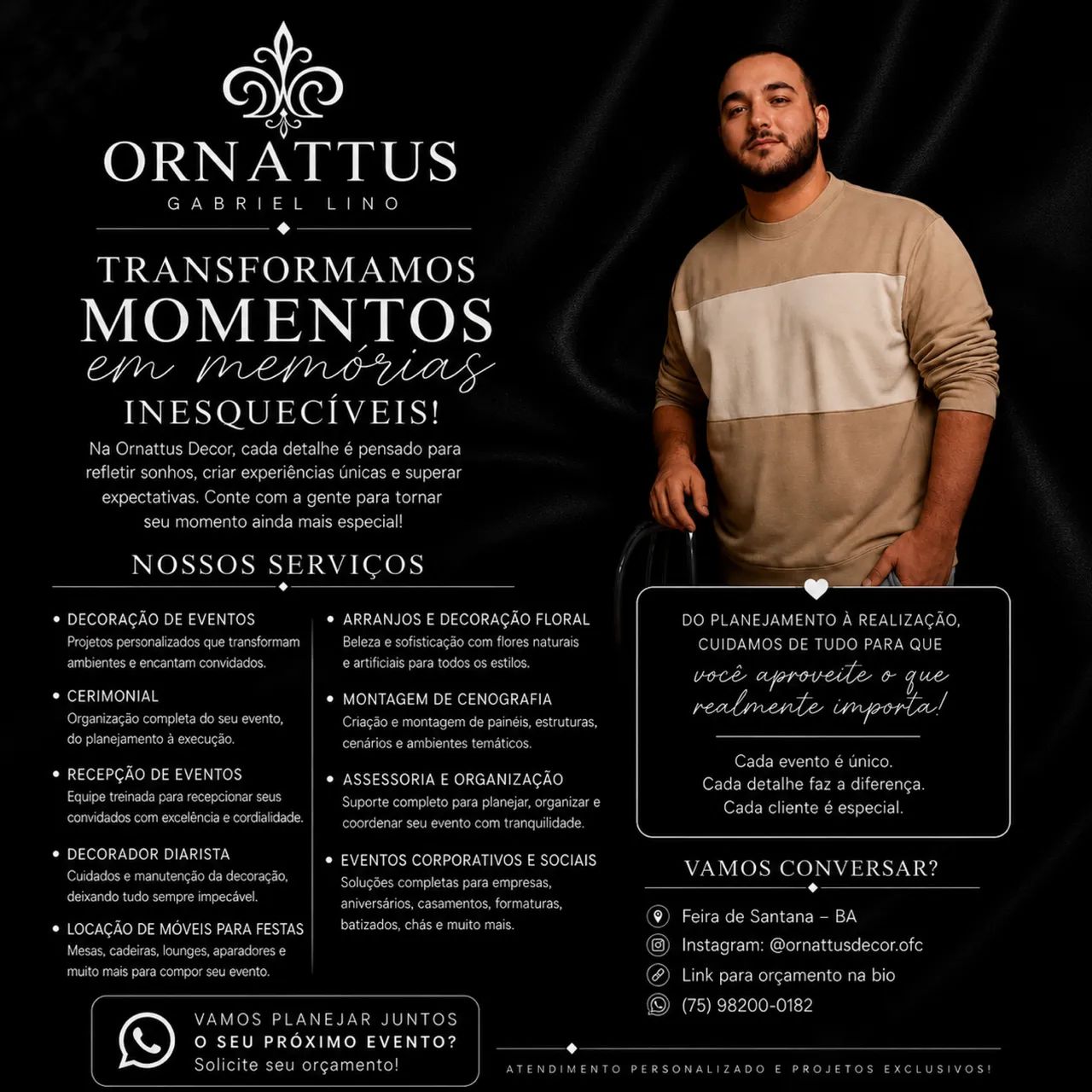 Decoração de festas e outos serviços!