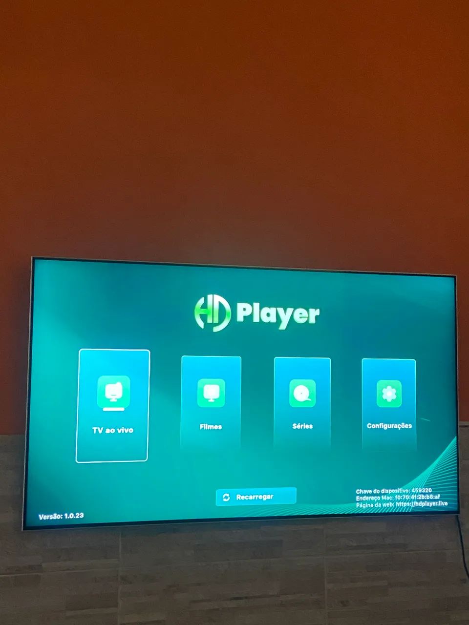 Tv 55 polegadas 4K ultra HD 