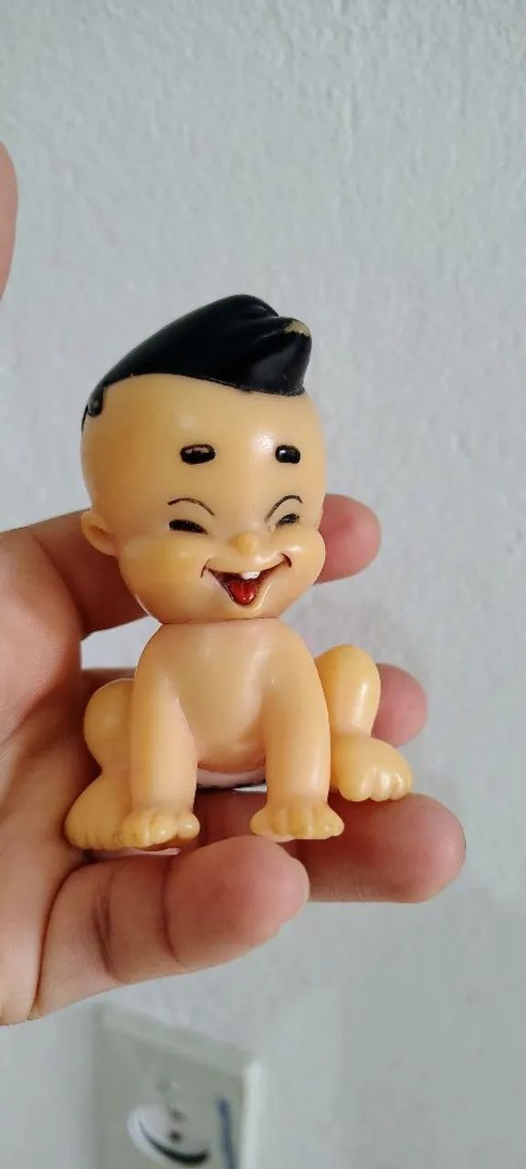 Boneco bebê sapeca antigo 