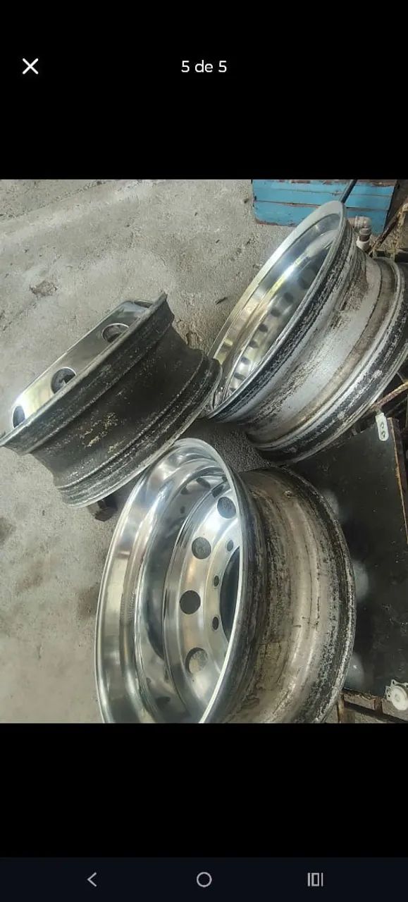 Quatro Rodas de Alumínio Alcoa 295 Aceito cartão 