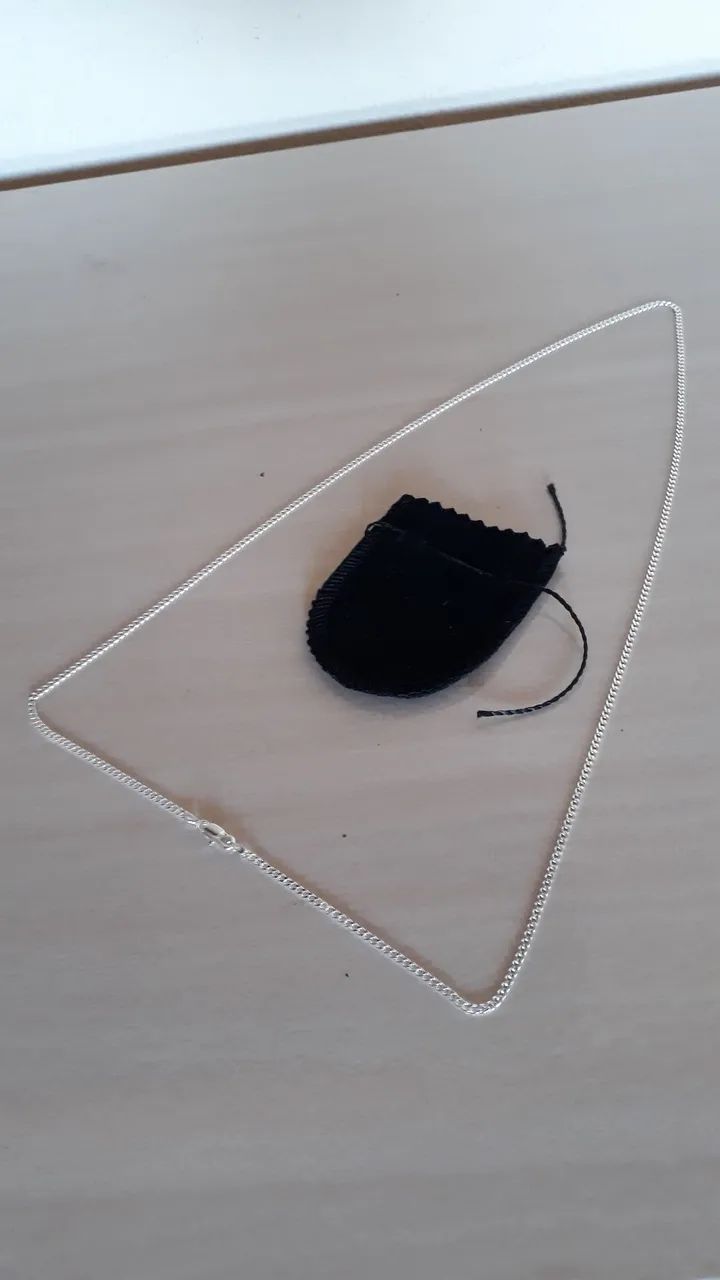 Cordão de prata novo - Foto 2