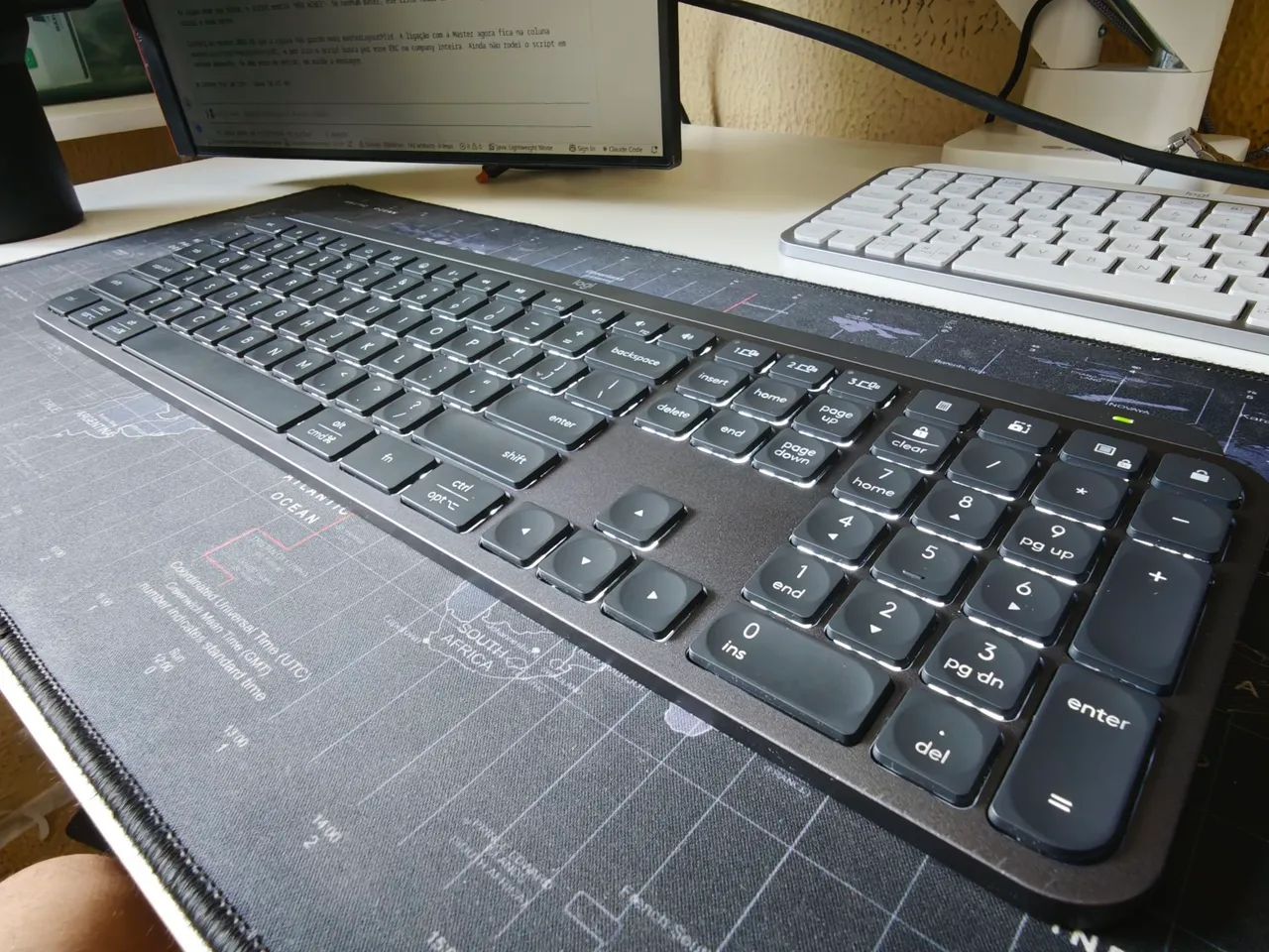 Teclado Logitech Mx Keys S Original Preto - Foto 2