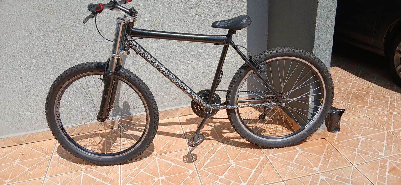 Bike aro 26 preta - Foto 2