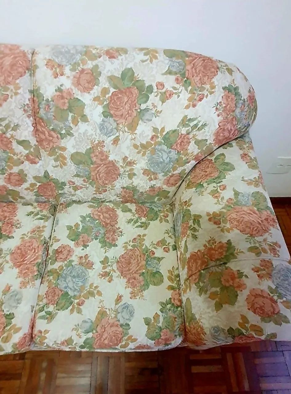 Sofa 3 lugares estampado - Foto 2