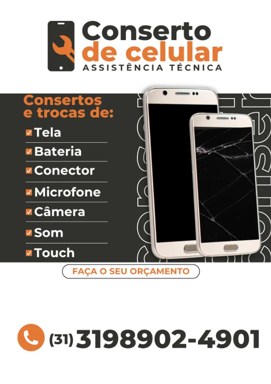 concertos de aparelhos celulares