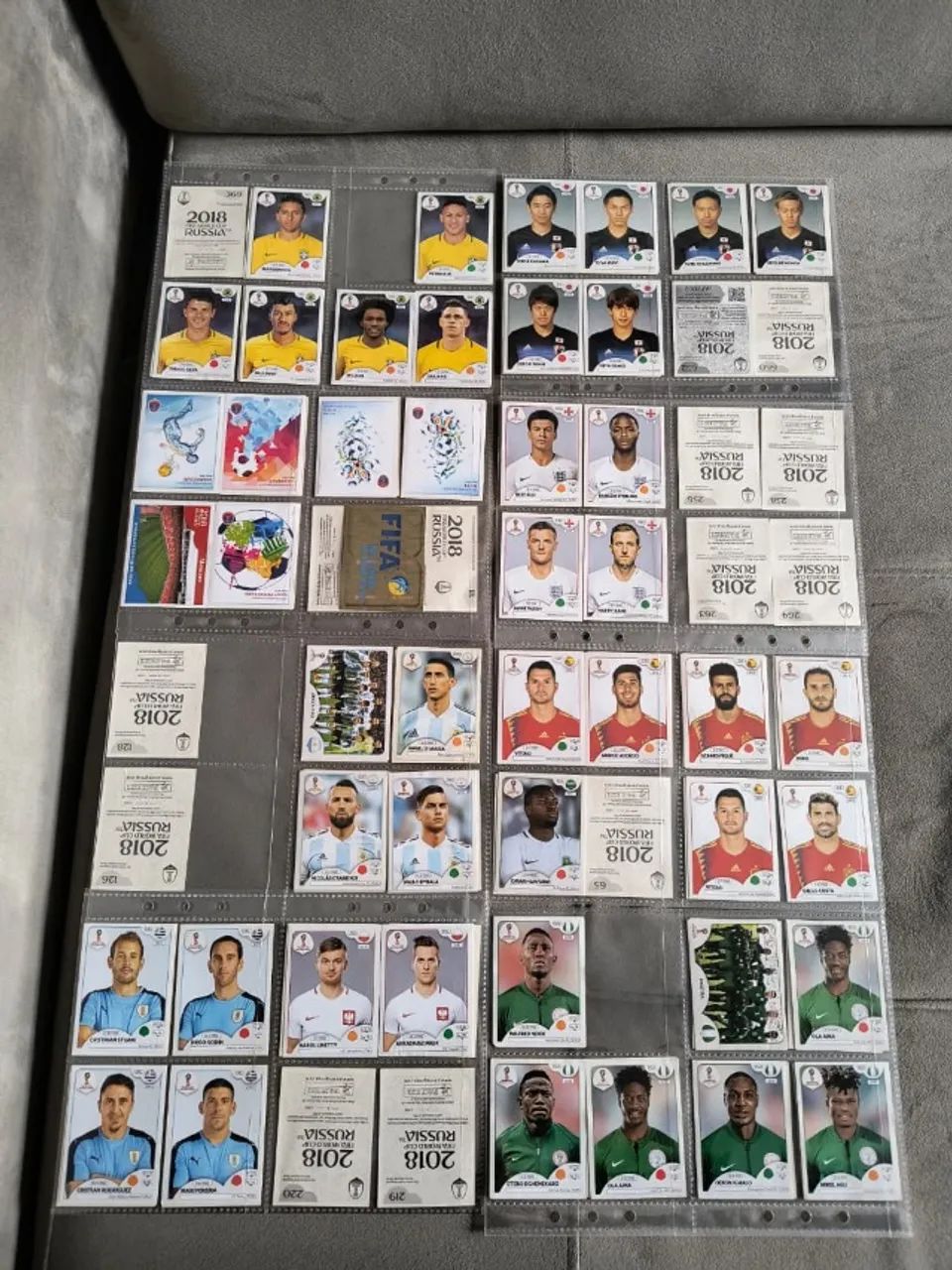 lote com 200 figurinhas copa 2018 panini - Foto 4