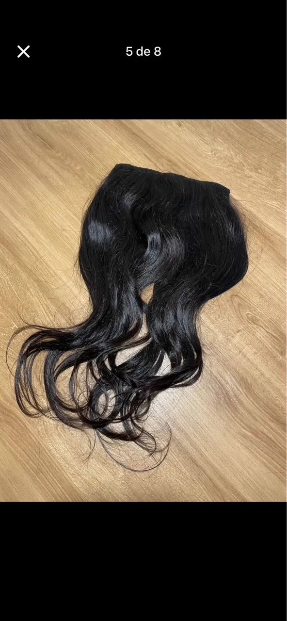 Cabelo Humano Tic Tac 60cm - Foto 3