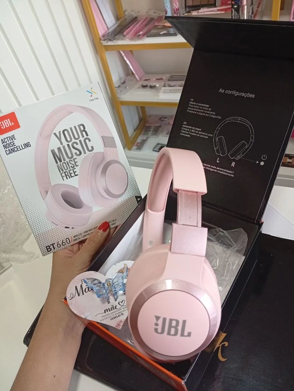 Fone bluetooth passadeira JBL  - Foto 5