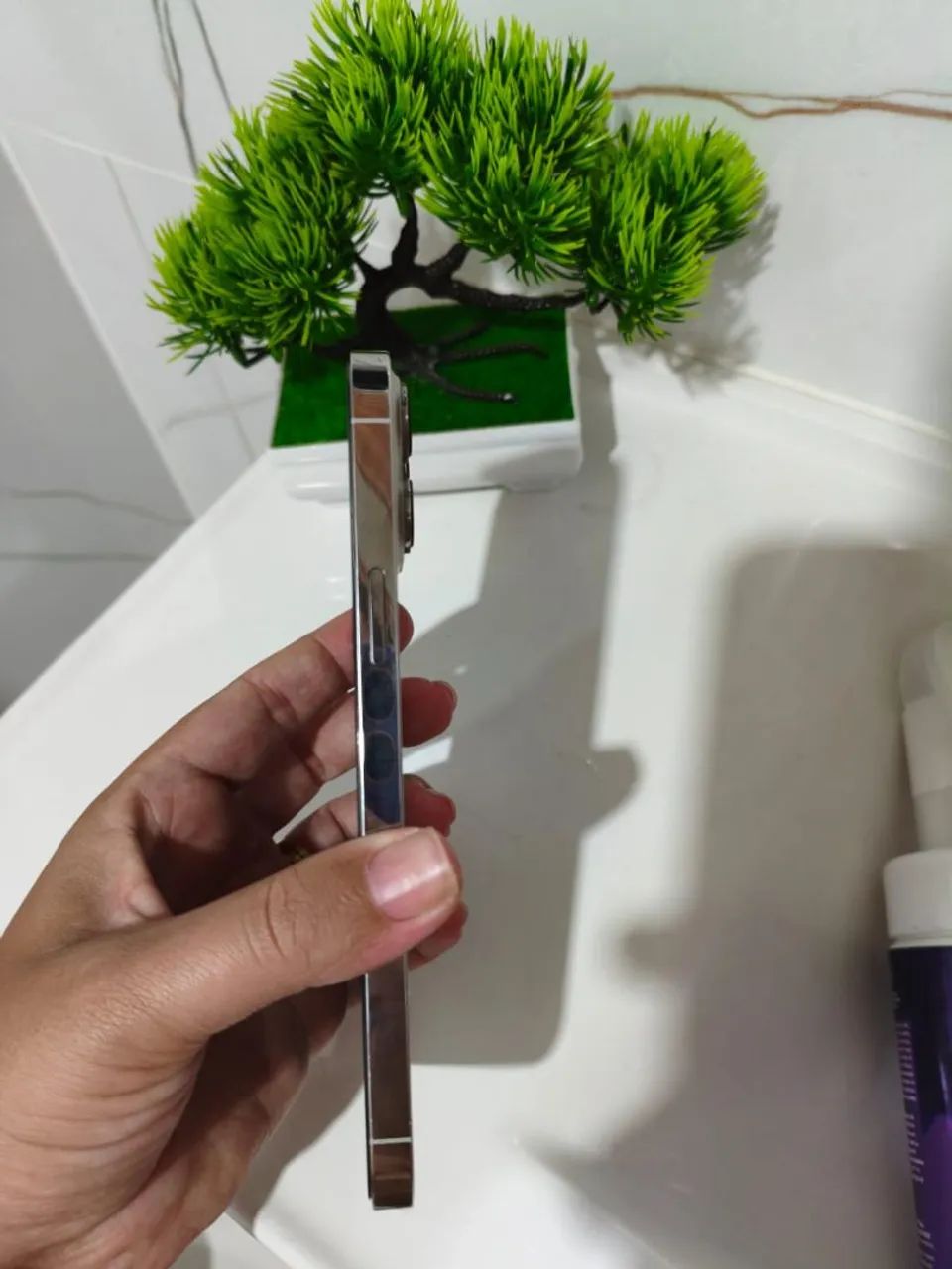 iPhone 13 pro Max white (branco ?) maravilhoso  - Foto 4