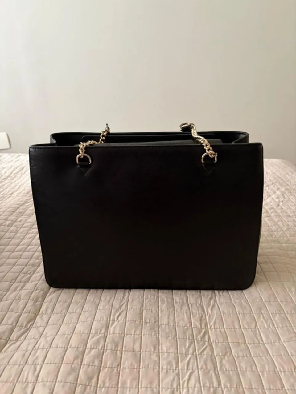 Bolsa tote DKNY preta - semi nova - Foto 2
