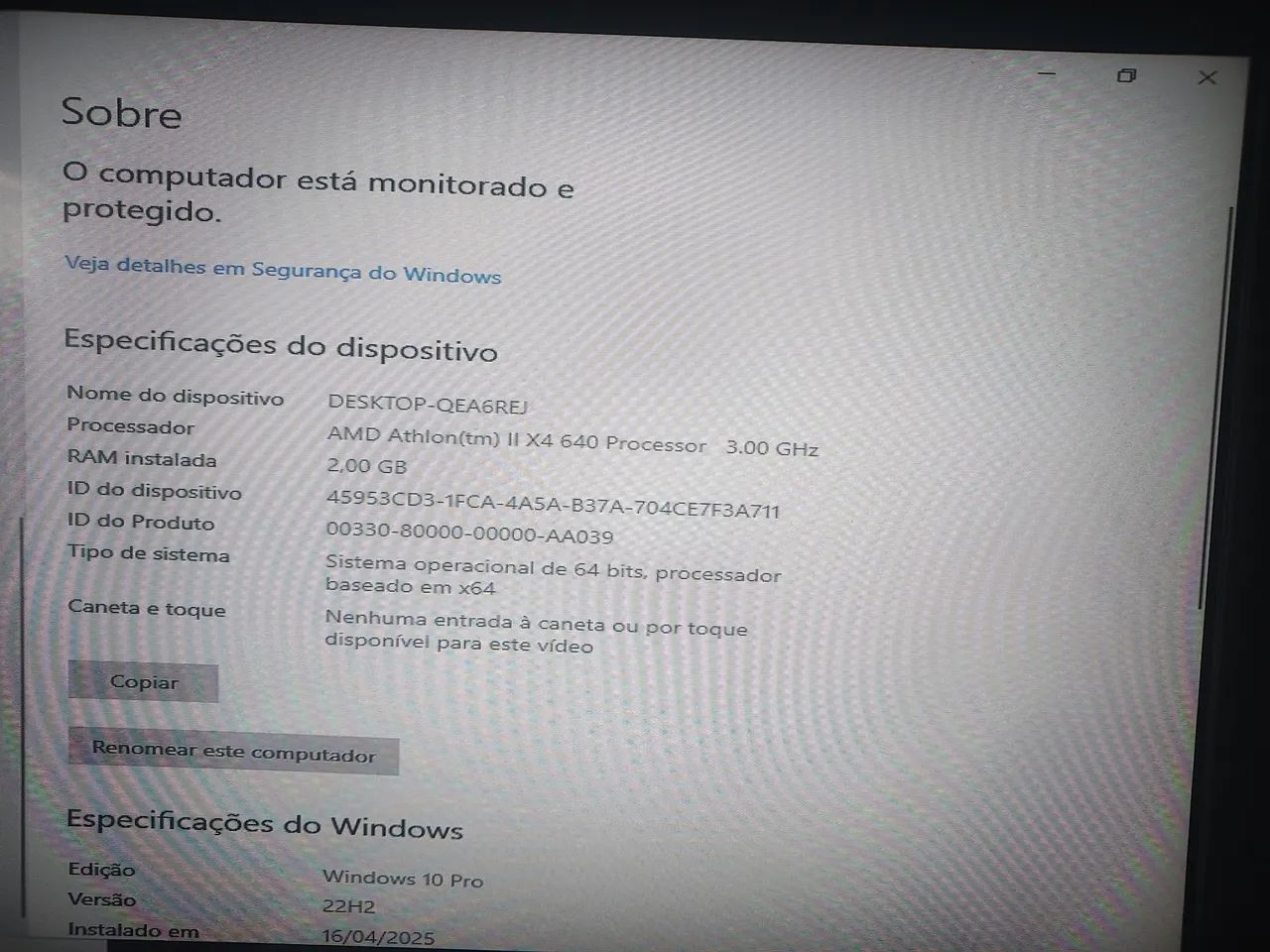 CPU AMD X4 640 3.0ghz  - Foto 4