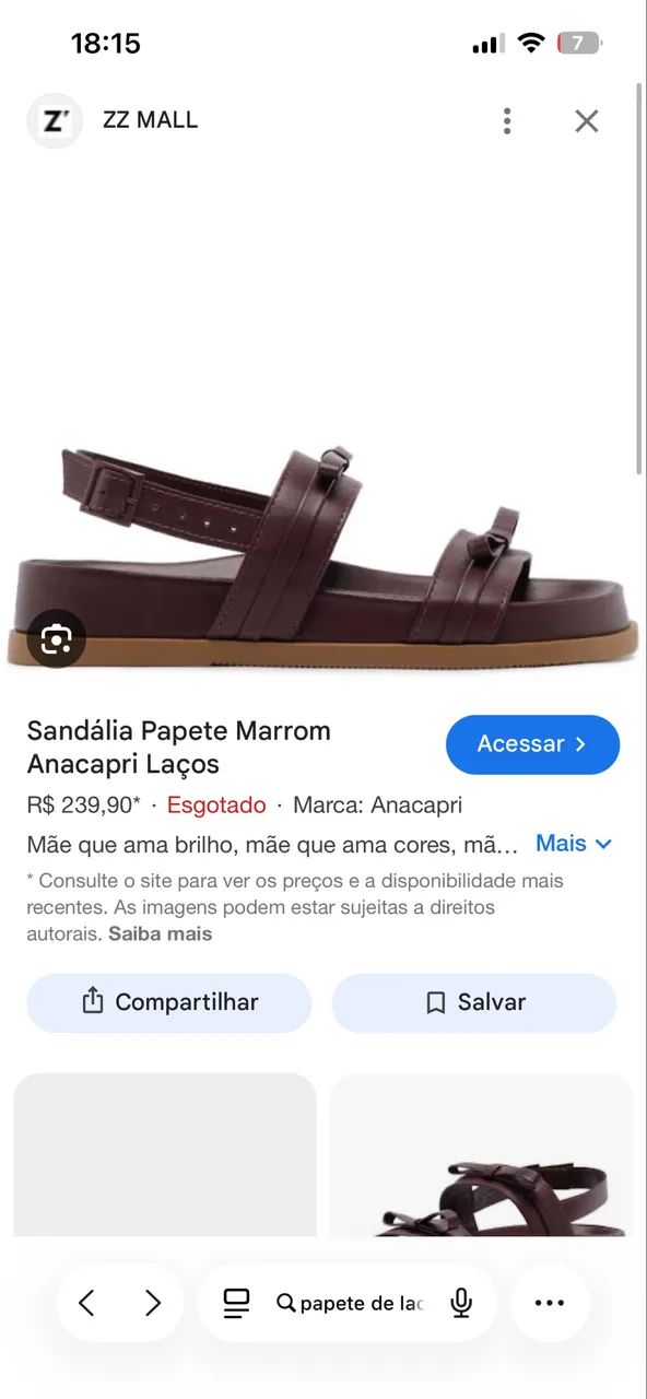 Papete Laço Anacapri - Foto 3