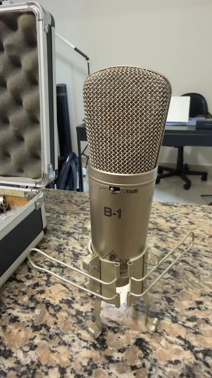 Microfone Behringer B-1 Condensador + Case + Suporte + Cabo - Foto 2