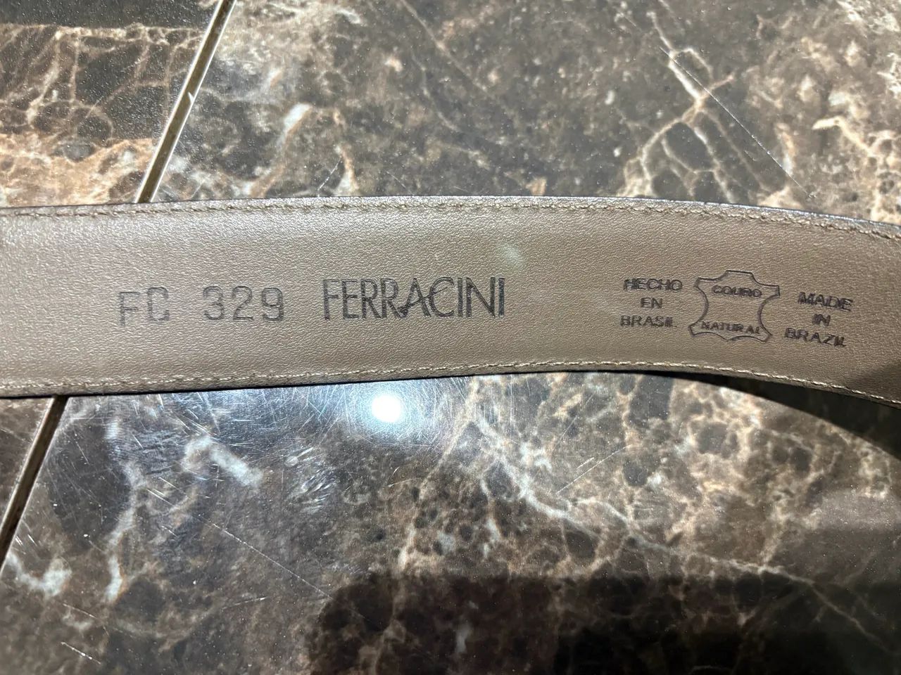 Cinto ferracini couro  - Foto 3