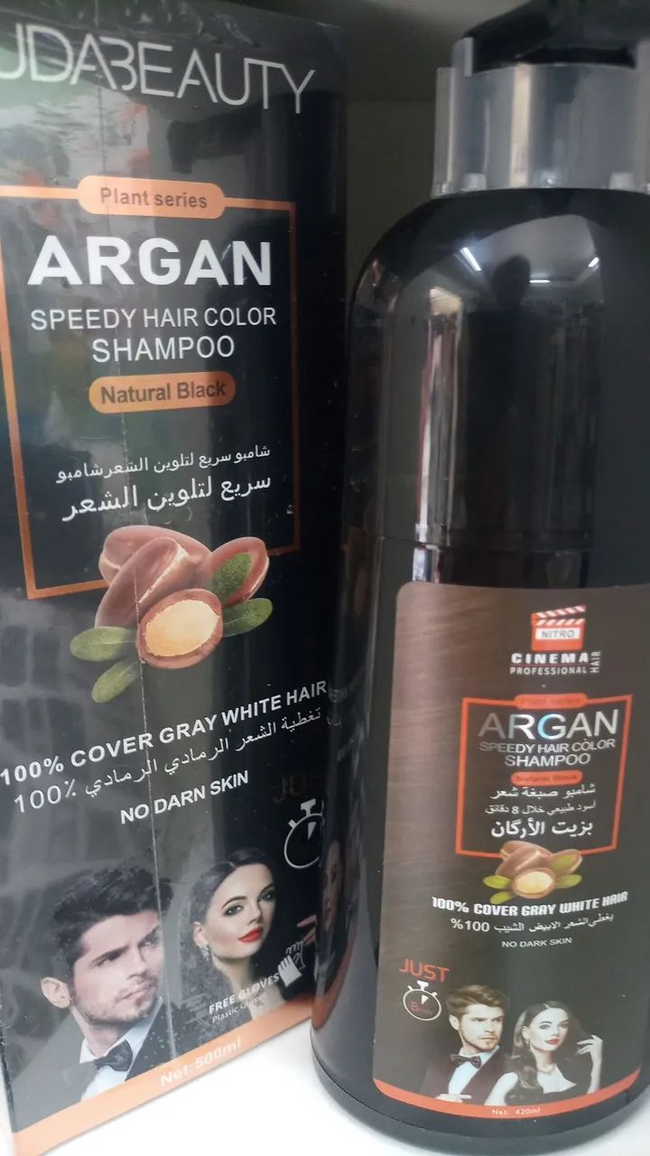 SHAMPOO ESCURECEDOR DE CABELOS GRISALHOS EM 5 MINUTOS ALTA PERFORMANCE.