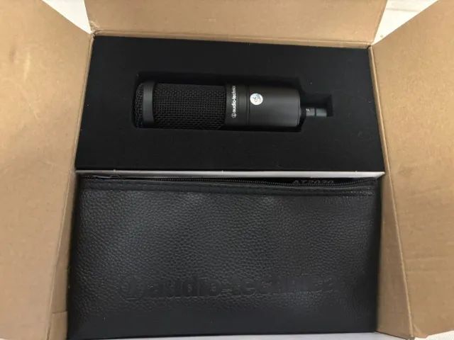 Microfone Condensador Audio Technica AT2020 - Foto 2