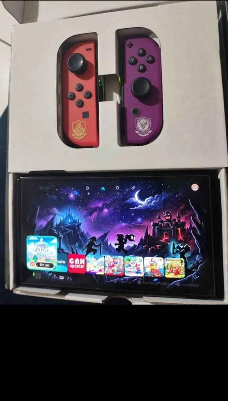 Nintendo switch Oled DesbloQueado  - Foto 3