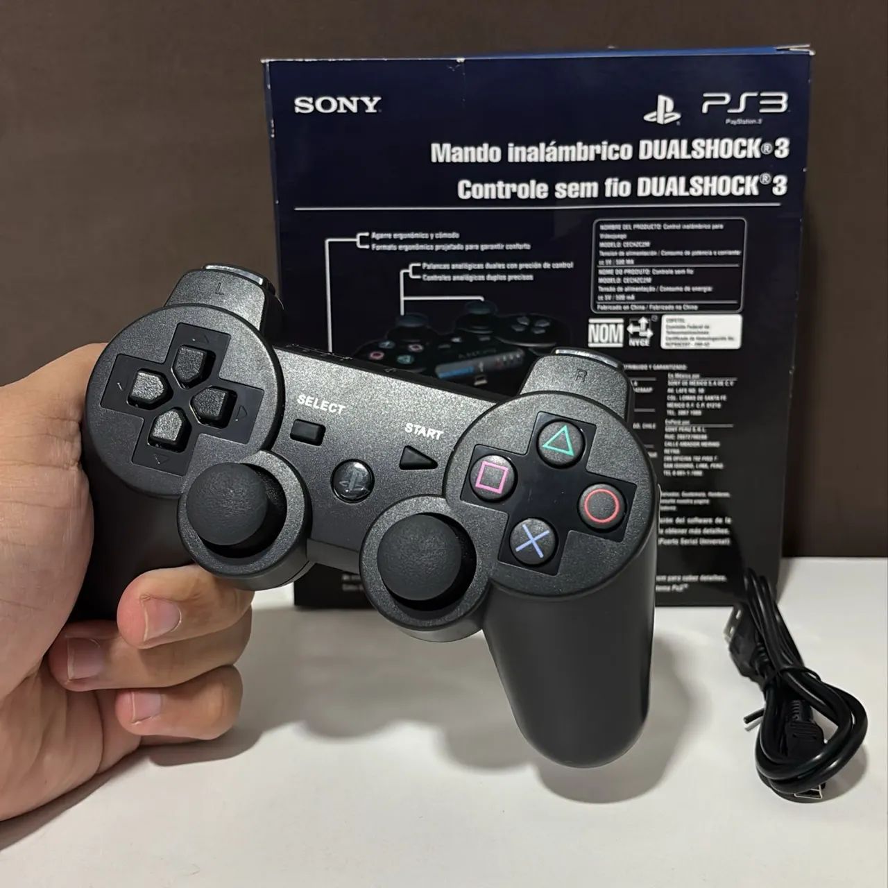 CONTROLE PS3 SEM FIO