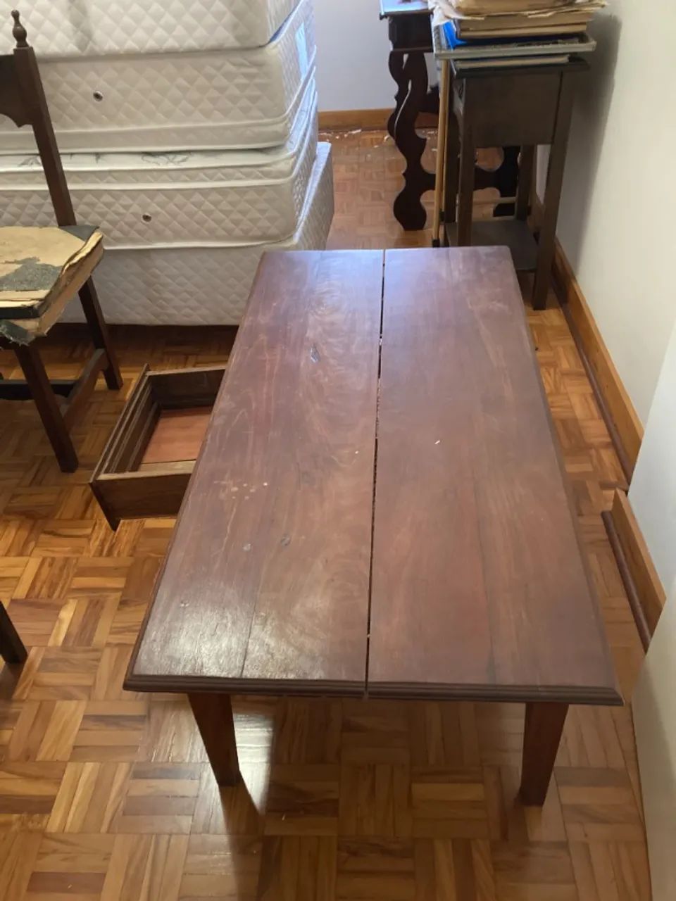 Mesa de Centro Rustica com gaveta - Foto 2