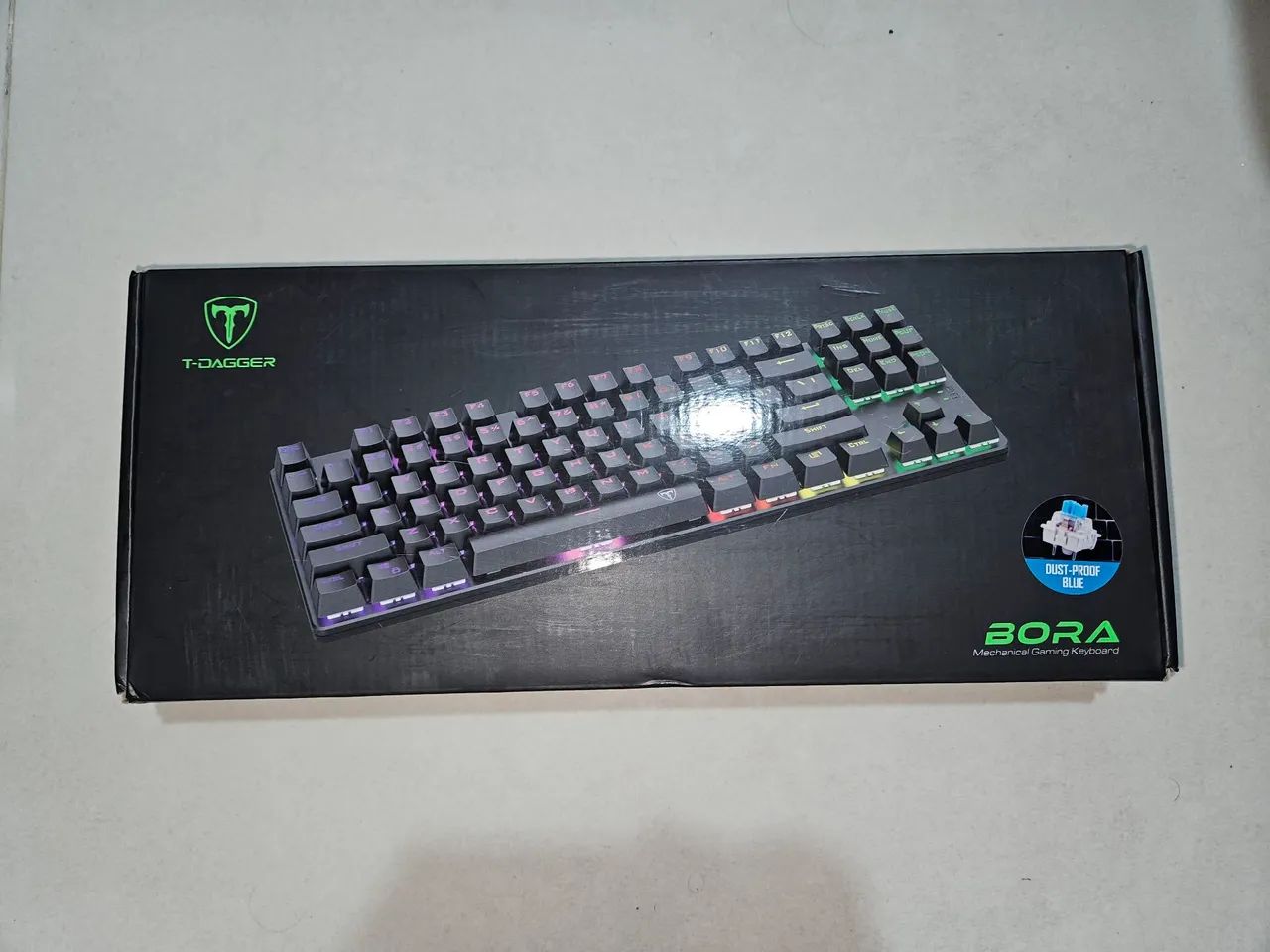 teclado T-dagger Bora switch blue 