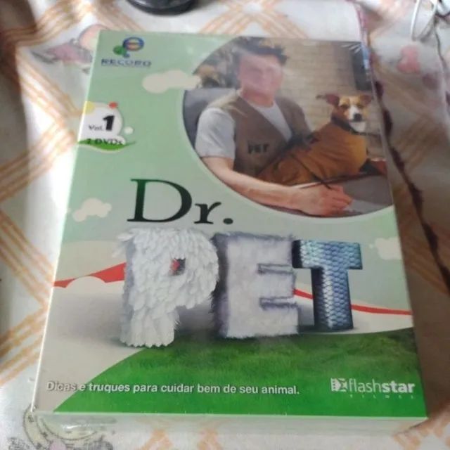 Dr. Pet - DVD Box Lacrado Volume 1 Com 2 Discos com Alexandre Rossi - Dicas e Truques