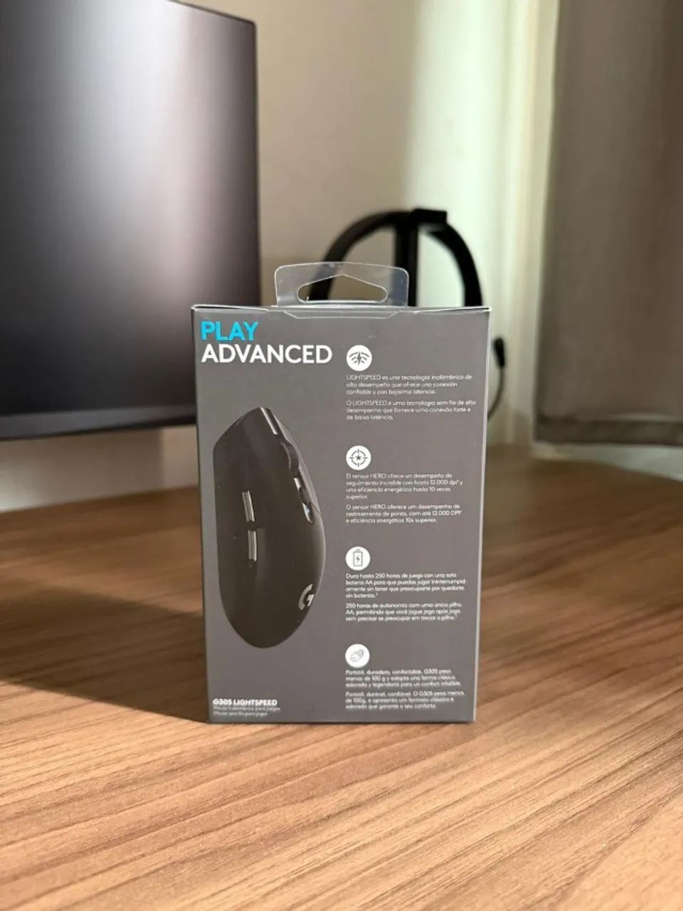 Mouse Logitech G305 Lightspeed Wireless (Novo) - Foto 5