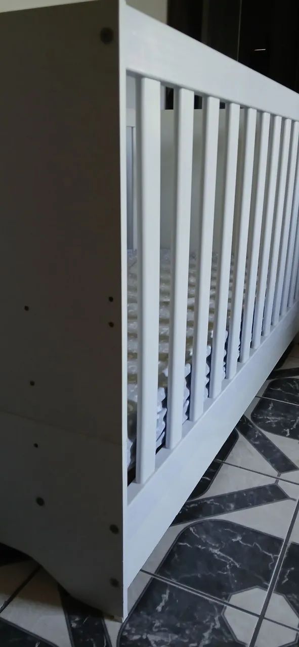 Berço 3 em 1 - usado excelente estado - Foto 3