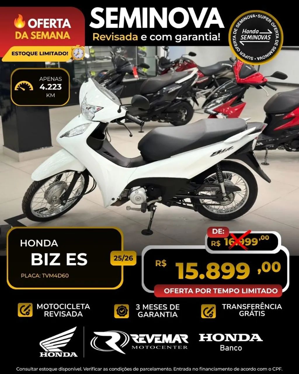 Seminovas Revemar Motocenter 