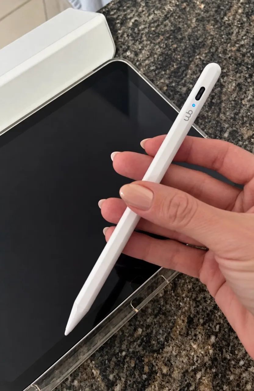 iPad 10ª geração 64GB Prata com Caneta WB, Capa e Película - Foto 4
